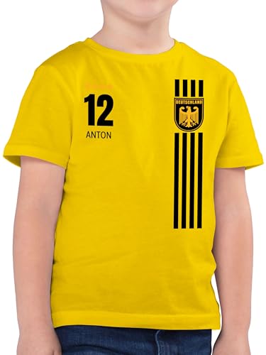 Kinder T-Shirt Jungen - 2024 Fussball EM Fanartikel - Deutschland Germany...