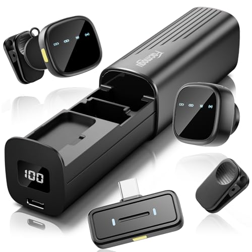 K26 Mini Wireless Lavalier Microphone for iPhone & Android
