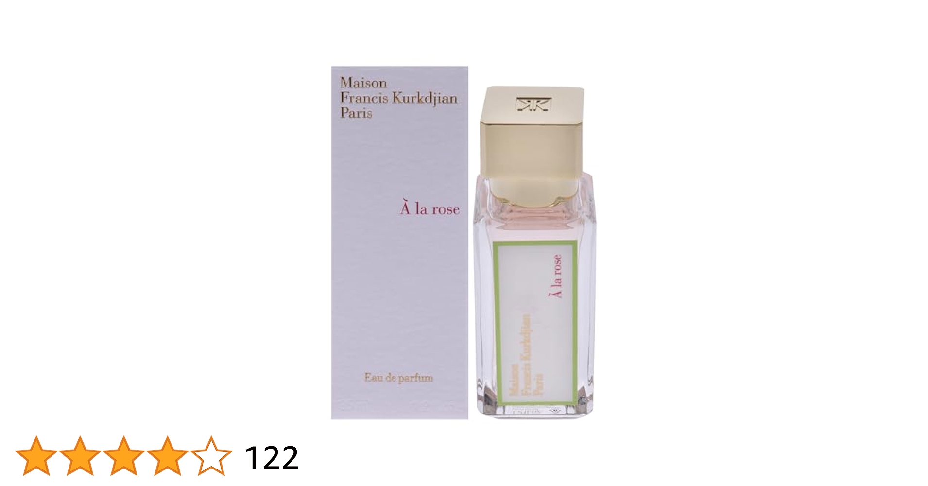 Amazon.com : Maison Francis Kurkdjian A La Rose by Maison