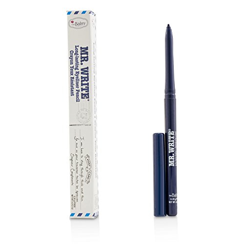 Lápiz delineador theBalm Mr. Write Seymour azul oscuro miniatura 4