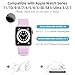 CeMiKa 5 Pack Straps Compatible for Apple Watch Strap 38mm 40mm 41mm 42mm 44mm 45mm 46mm 49mm, Soft Silicone Sport Band for iWatch Series 11 10 9 8 7 6 5 4 SE SE3, Women Men, 38mm/40mm/41mm-S/M