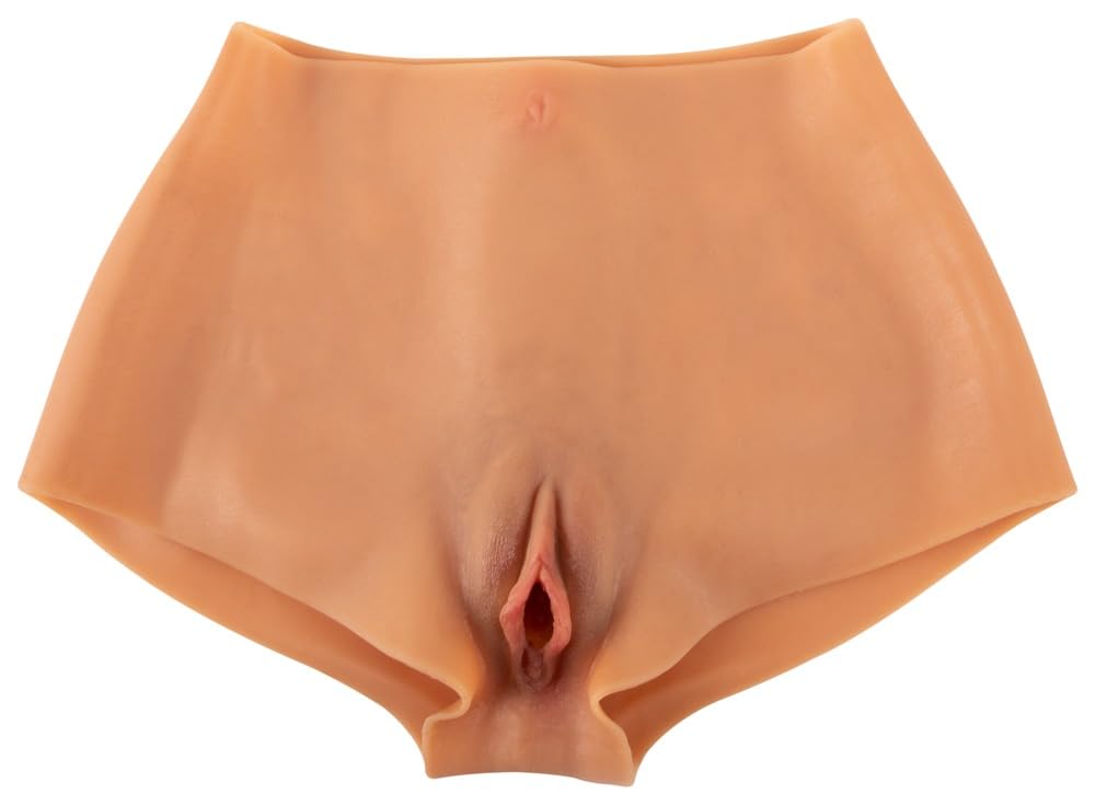 You2Toys Accesorio erótico de cuero y látex Liquid Silicone Vagina Pants