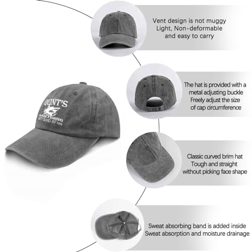 Gorra vintage unisex malla para pesca miniatura 6