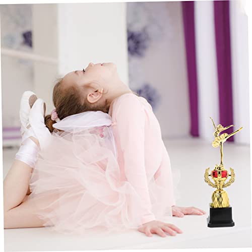 Sosoport 3 Peças Troféu De Dança Troféu De Futebol Para Crianças Meninas Basquete Adulto Prêmio Copo