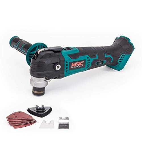 NAC NEW AMERICAN CONCEPT MT-LI-20V NAC multifunctioneel gereedschap slijper 20V 5000-20000rpm LED zonder accu