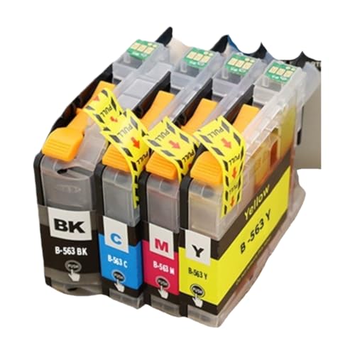 Cartouche d'encre LC563BK noire pour imprimantes jet d'encre MFC-J2510
