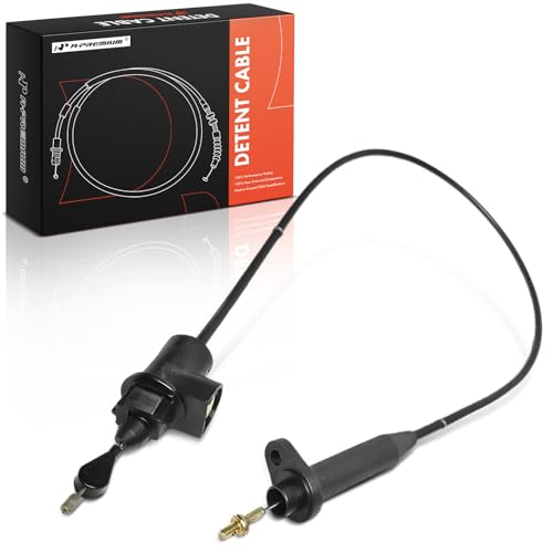 A-Premium 48.07 Inch Automatic Transmission Detent Cable Compatible with Chevy, Buick, Oldsmobile, Pontiac & Cadillac Vehicles - Malibu, Impala, Camaro, Caprice, Regal, 98, Bonneville, Brougham