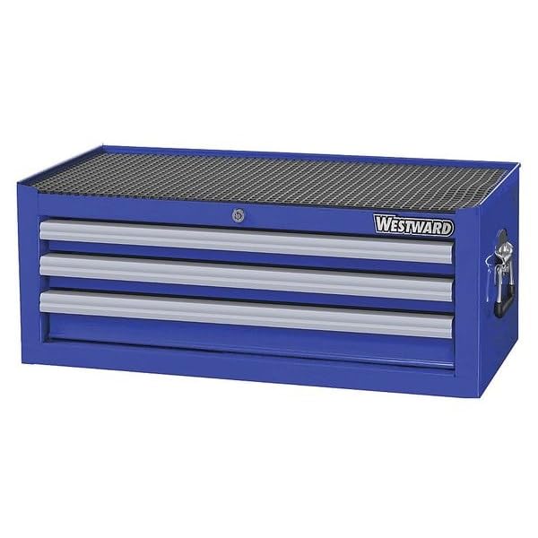 Westward 26-5/16" Intermediate Chest, 3 Drawers, Blue, 32H850