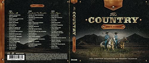 Country Love Songs (3 Cd)