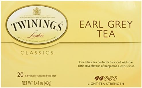 Twinings Earl Grey Tea, Tea Bags, 20 ct