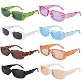 ❤ Rechteckige sonnenbrillen eignen sich für hochwertige Accessoires und Alltagskleidung. Es ist die perfekte Wahl zum Einkaufen, Reisen, Fotografieren, Feiern, Tanzen, Spazierengehen, Fahren, Angeln, Radfahren und so weiter. Ideal für Sommerveranstaltungen, Alltagskleidung, Retro-Kostüm, Musikfestivals und andere Themenveranstaltungen.