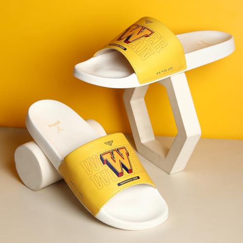 Image of YOHO Sliders for Women | Comfortable and Lightweight Slides | WB Cartoon & Comic Characters: Tom & Jerry, Big Bang Theory, Friends, Games of thrones and Wonder Woman Footwear for Girls
