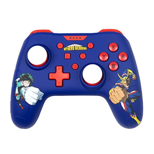 Manette filaire Konix My Hero Academia pour éviter la latence sur Switch et PC