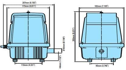 Medo LA-45 Piston Air Pump