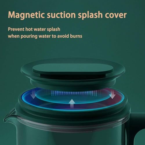 Tetera eléctrica 0.4 L con control de temperatura rosa miniatura 6