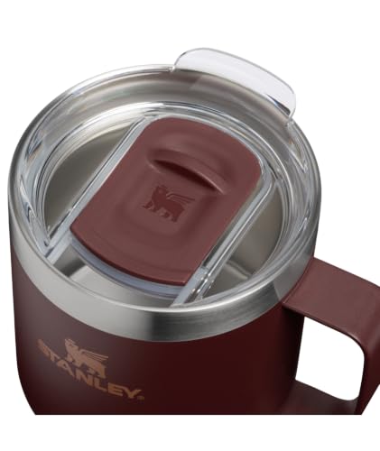 Image of STANLEY Everyday Camp Mug 12 oz | Drink Through Lid | Cup for Coffee, Tea and Drinks | Insulated Stainless Steel Coffee Mug | BPA-Free | Coffee