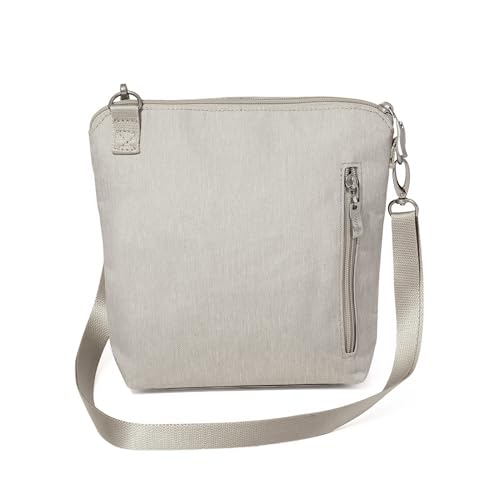 Image of Baggallini Modern Pocket Crossbody Bag for Women, 8.5 inchx8.5 inch Handbag Purse with RFID, Lightweight Water-Resistant