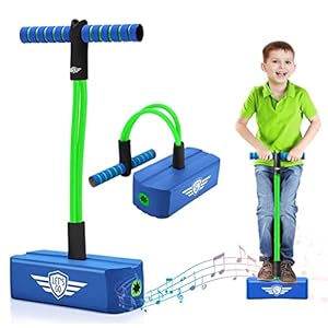 GeschenPark Pogo Stick für Kinder, Geburtstagsgeschenk & Outdoor Spiele Spielzeug – (Bis 110kg)
