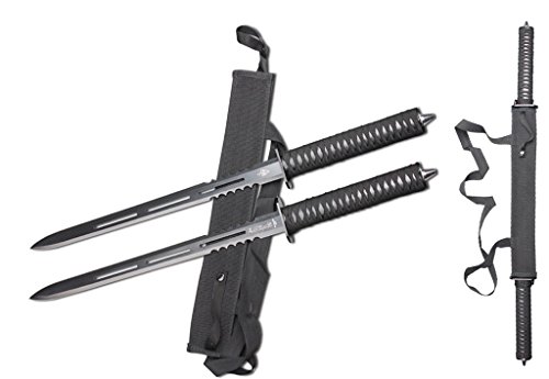 23 1/2-inch Dual Tactical Ninja Sword Machete