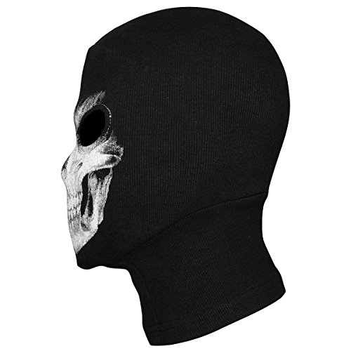 Image of WTACTFUL 3D Scary Skeleton Mask Skull Mask Grim Reaper Mask for Halloween