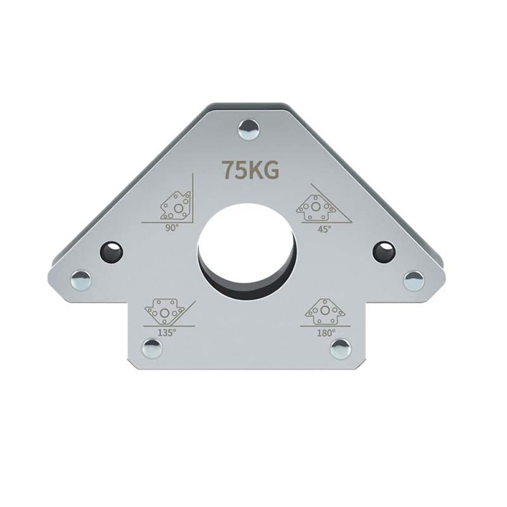 Soporte de soldadura magnético de 75 lbs Fafeicy angular para fijación de tuberías y metal