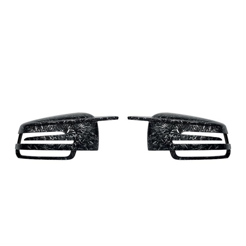 Couvercle de rétroviseur en carbone forgé pour Mercedes W204 W212 W176