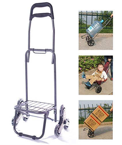 Einkaufstrolley, zusammenklappbarer Einkaufstrolley auf Rädern, abnehmbarer Tasche und faltbares Design, maximale… – Bild 4