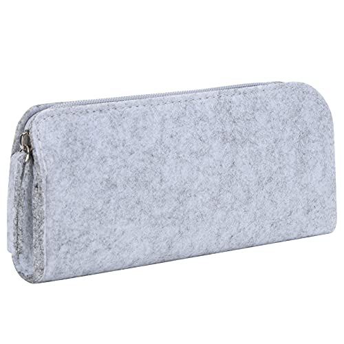 ZPSHYD Sac de rangement en feutre - Trousse à crayons - Pinceau plat - Anti-poussière - Gris clair - Multifonctionnel, multicolore, 60_x_180_cm