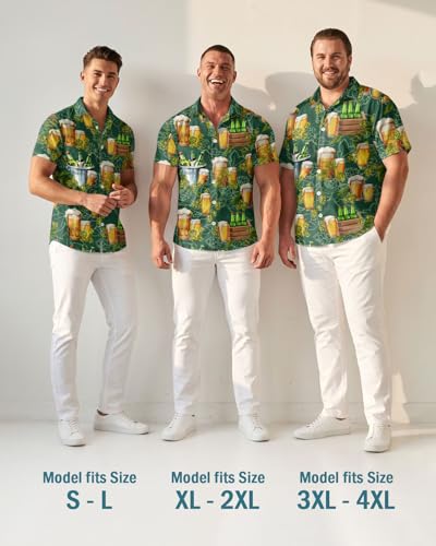 Image of 99TIMORO Funny Movie Mens Hawaiian Shirts Button Down Short Sleeve