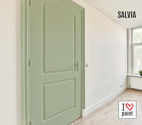 Miniatura 4 de I Love Chalk Paint Color Salvia 375 Ml - Pintura A La Tiza Para Muebles, Paredes Y Objetos Sin Lijado - Sin Disolventes Ni Formaldehído - Pintura Para Decoración Efecto Tiza A Base De Agua