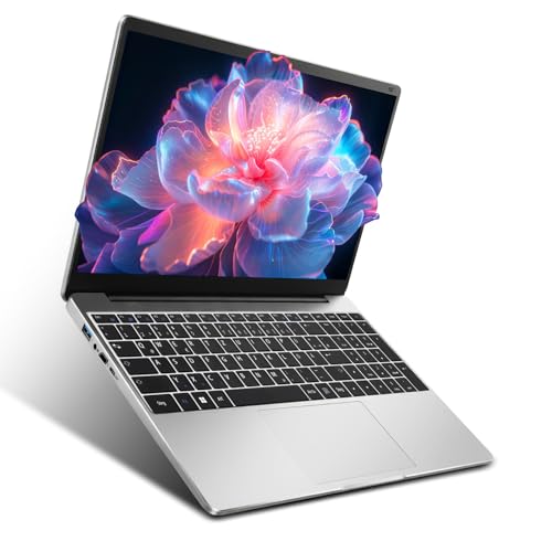 Laptop Windows 11 mit Deutsche Tastatur Notebook 15.6 Zoll Für Haushalt & Freizeit Laptop Günstig 1 Year Office 365 Processor 5205U 4 GB RAM 128 GB SSD 512 GB Support 5000mAh Notebook Windows 11