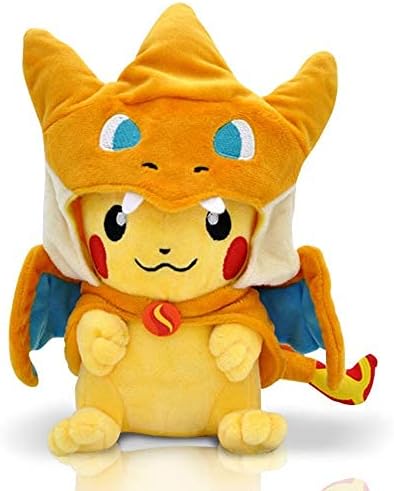 Muñeca de felpa con cara sonriente y almohada de poncho juguete de peluche unisex con cara sonriente y poncho de 8 pulgadas amarillo