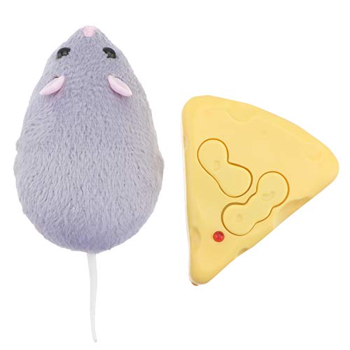 Balacoo – Brinquedo eletrônico para ratos com truques de queijo, brinquedos de perseguição, brinqued