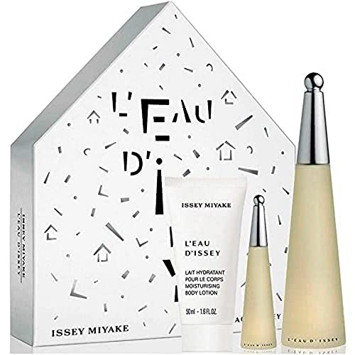 La Mejor Recopilación de Issey . 39 Issey Miyake L'eau D'issey 3 Piece Set for Women (3.4 Ounce Eau de Toilette Spray + 0.33 Ounce Eau de Toilette Spray + 1.6 Ounce Body Lotion)