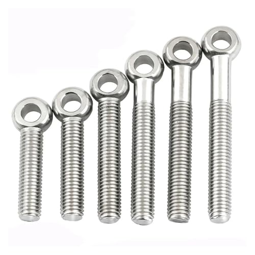 304 �X�e�����X�| M5 �ɋ��჌���Y�̃X���b�v���˂����t���Ă��� M20 �����O �����N �{���g(M10x110mm(1PCS))