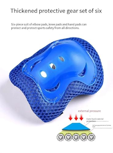 The 7-Piece Set Contains Knee Pads, Elbows and Wrist Guards, which are Suitable for Sports, Cycling, Roller Skating and Skateboarding. - Image 4