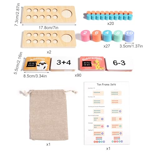 Matériel de Manipulation Mathématique pour Accompagner les Devoirs à la Maison - 7