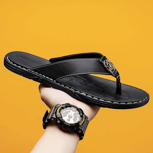 Summer men's comfortable and casual flip flops, indoor and outdoor sandals, anti slip shower shoes4