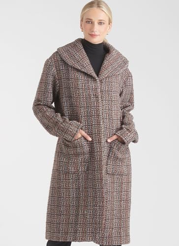 NEW LOOK UN6767A Misses' Coats Size XS-S-M-L-XL, Multicolor - Image 3