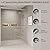 DOPERFE 56-60 in. W x 72 in. H Double Sliding Shower Door, Semi-Frameless Bypass Bathroom Sliding Door with 1/4" 6mm Tempered Glass for Walk-in Shower (Brushed Nickel, 56-60"*72")