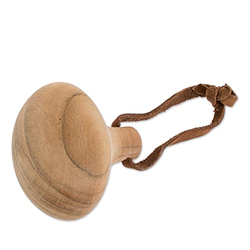 Novica Teak Wood Ornaments Christmas Shapes Set Of 4 From Costa Rica Largest Piece 3In H X 3In Diam. Smallest Piece 3.1In H X 2.2In Diam. Brown Woodteakwood Holiday Decor #TOP2