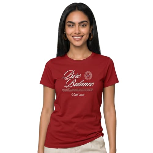 Image of Nobero 100% Cotton T-Shirts for Women Stylish | Regular Fit | Graphic Printed T Shirts for Women 180 GSM Combed Cotton | Crew Neck Half Sleeve