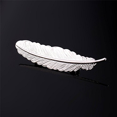 Image of U7 Brooches Jewelry for Women Men, Stainless Steel 18K Gold Plated Classic Feather /Flower /Tree of Life /Custom Photo /Breast Cancer Awareness Pink Ribbion Brooches and Pins for Wedding Dress or Party