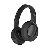 auvstar Wireless Headphones Bluetooth, On-Ear Headphones with Microphone for Call,Bluetooth 5.4, Foldable and Comfortable, Android and iOS Compatible for Home Office Cellphone (Black)