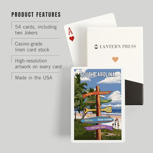 Baraja Poker South Carolina 52 Cartas miniatura 3