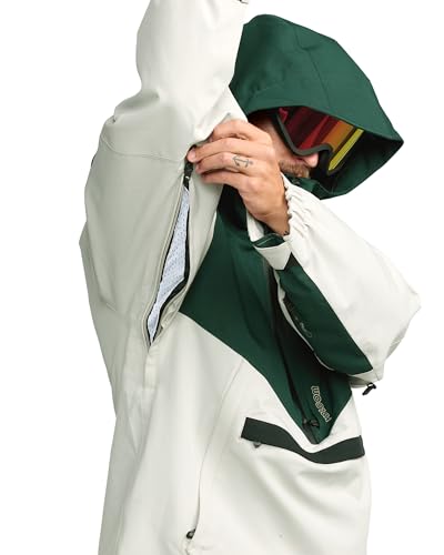 Image of Volcom Men's Brighton Pullover Anarok Hooded Snowboard Jacket