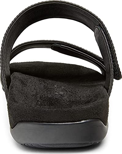 Vionic Women's Rest Randi Slide Sandal - Adjustable Sandals With Concealed Orthotic Arch Support Black 8 Medium Us #TOP2