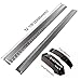 ECOTRIC Rocker Panels and Cab Corners Compatible with 1999-2007 Chevy Silverado GMC Sierra 4 Door Extended Cab Trucks Lower Slip-On Metal 2 Packages