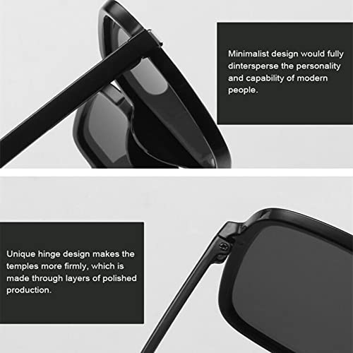 HMRGLMIE-Fashion Designer Sunglasses Woman Retro Vintage Gradient Sun Glasses Female Clear Lens Black White Oculos De Sol2