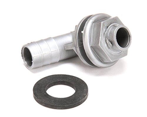 JACKSON PARTS 4730-011-45-21 FITTING BULKHEAD ELBOW 45DEG. (4730-011-45-21)